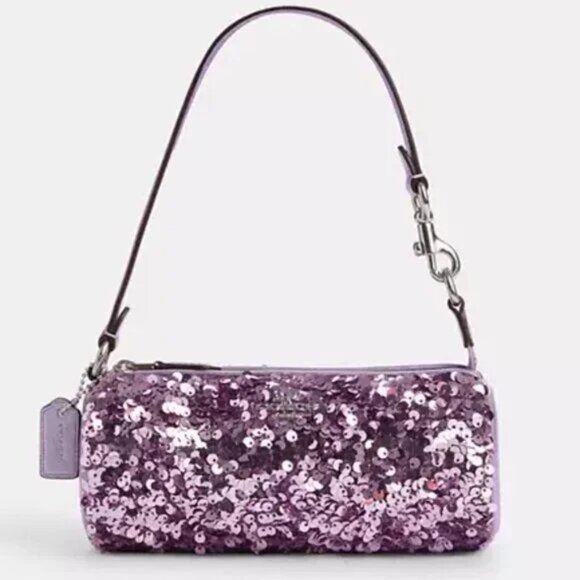 COACH NOLITA Sequined Mini Bag - Picture 1 of 6